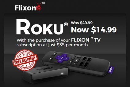 Flixon TV Review: Get A Roku For Only $14.99 With Subscription